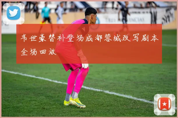 韦世豪替补登场成都蓉城改写剧本全场回放